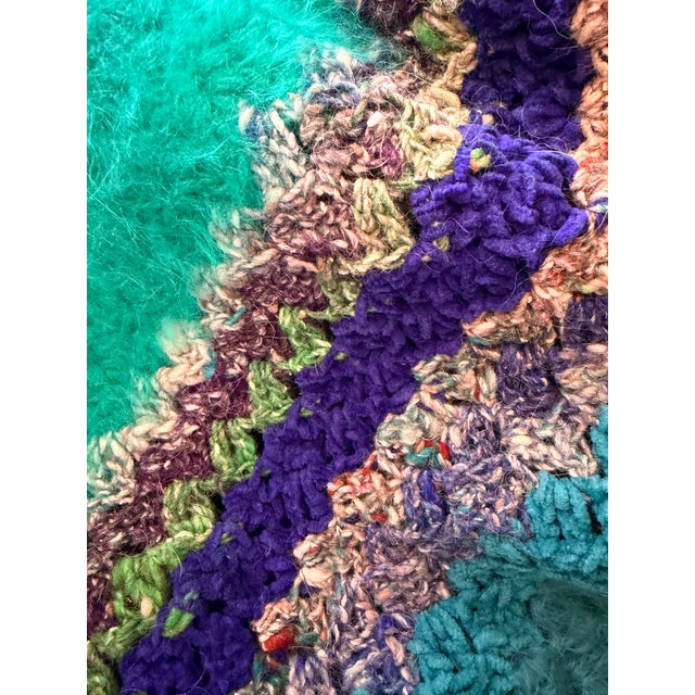 New Old Stock Studio Textile Throw For Sale - Image 10 of 12