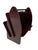 Maroon Art Deco Amsterdamse School Magazine Rack from Paul Bromberg, 1920s For Sale - Image 8 of 12
