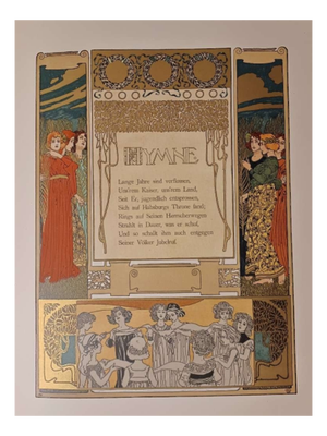 Koloman Moser, Hymn, 1903, Paper