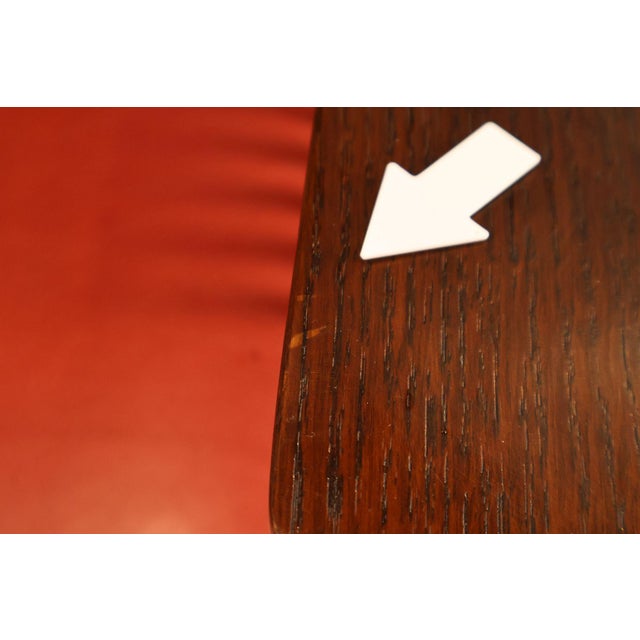 Stickley Mission Collection Set Of Four Oak High Back Spindle Dining Chairs For Sale In Philadelphia - Image 6 of 18