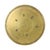 Large Oriental Brass Serving Tray with Floral and Geometric Pattern, 1920s For Sale - Image 16 of 18