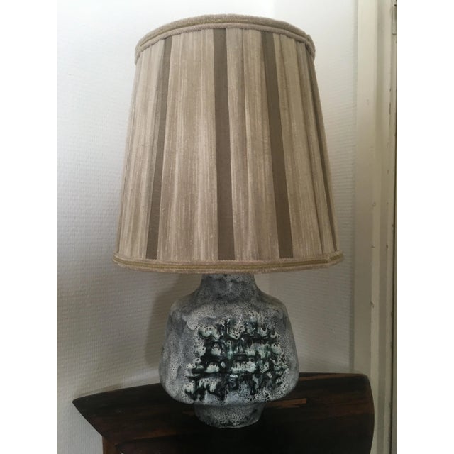 Mid-Century Ceramic Table Lamp, 1950s For Sale - Image 4 of 11