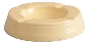 Art Deco British Straw Ashtray by Keith Murray for Wedgwood