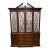 Vintage Century Chippendale Style Mahogany China / Display Cabinet For Sale
