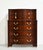 A refined blend of classic curves and mid century ease, this Vintage Mahogany Tallboy Dresser with Serpentine Front from...