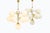 This matching pair of large mid-century modern Space Age Sputnik chandeliers was produced by Szarvasi in Hungary during...