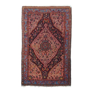 Antique Malayer Rug 3'2'' X 5'1'' For Sale