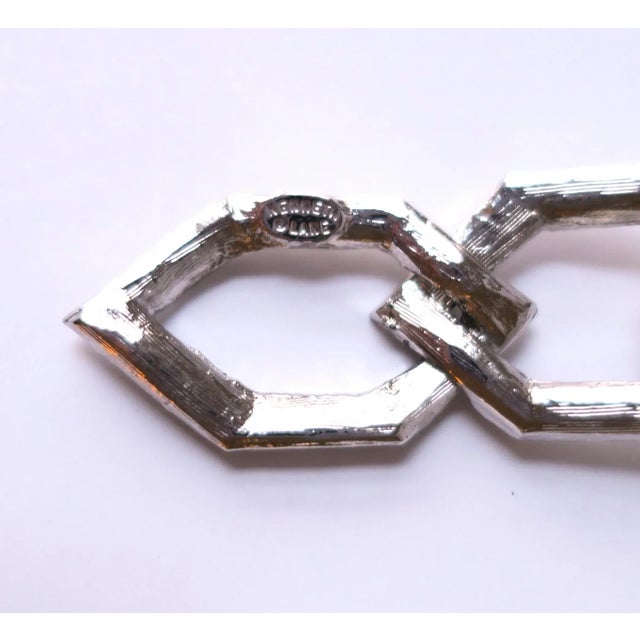 Vintage Kenneth Jay Lane Faux Diamond Dangle Earrings, Pair For Sale - Image 12 of 12