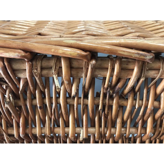 Wicker Container, 1980s For Sale - Image 13 of 14