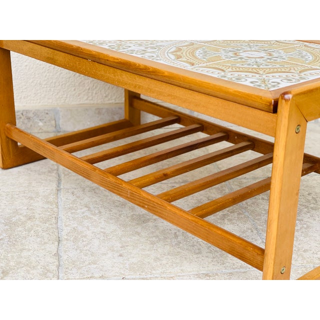 1960s Scandinavian Teak Coffee Table, 1960 For Sale - Image 5 of 9