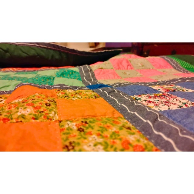 Textile The "Generations" Heirloom Quilt: Hand-Stitched, Embroidered, and Signed by Master Artist Jean Carteen For Sale - Image 7 of 9