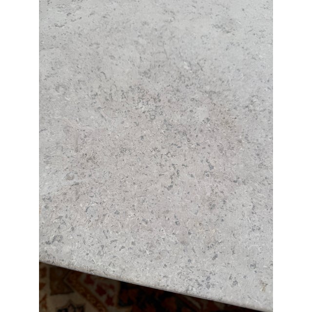 Metal Crate & Barrel Parsons Style Coffee Table For Sale - Image 7 of 12