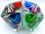 Mod Colorful Hexagonal Nesting Murano Ashtrays Attributed Flavio Poli- Seguso Italy, Circa 1970s A set of Mod Colorful...