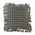 Grey Honeycomb Pillow by R & U Atelier For Sale