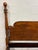 Vintage Full Size Duncan Phyfe Style Traditional Low Poster Cannonball Bed For Sale - Image 11 of 11