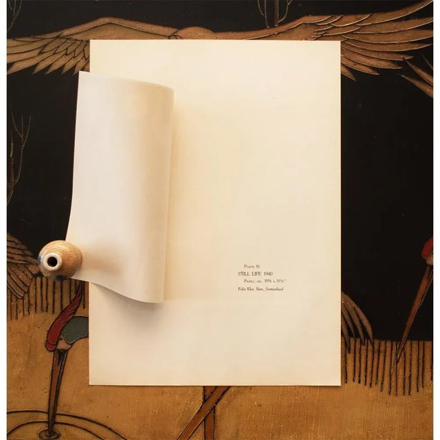 1950s 1955 After Paul Klee "Still Life", First Edition Lithograph For Sale - Image 5 of 8