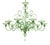 Venetian Green Murano Glass Chandelier by Simoeng for Simoeng For Sale