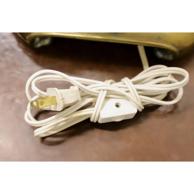 Cofrac Art Verrier France Large Crystal Table Lamp For Sale - Image 9 of 10