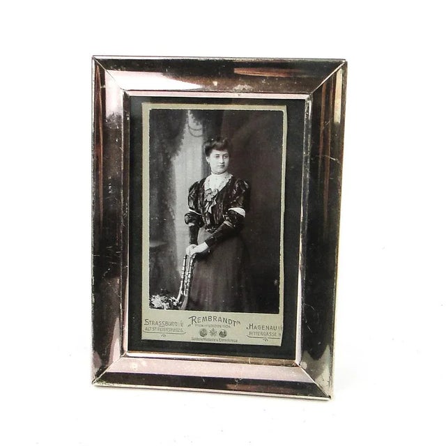 Metal Art Deco Frame, Belgium, 1950s For Sale - Image 7 of 8