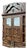 Antique Rustic Barn Door Brutalist Mid Century Library Door 83x42 For Sale