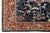 Navy Blue Vintage Persian Sultanabad Style Hand-Knotted Wool Area Rug – Navy & Terracotta For Sale - Image 8 of 11