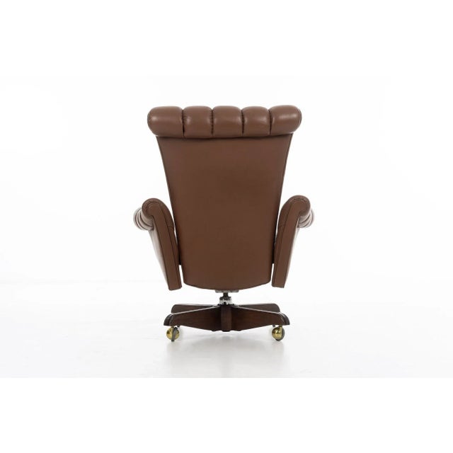1960s Edward Wormley Executive Office Chair For Sale In Chicago - Image 6 of 11