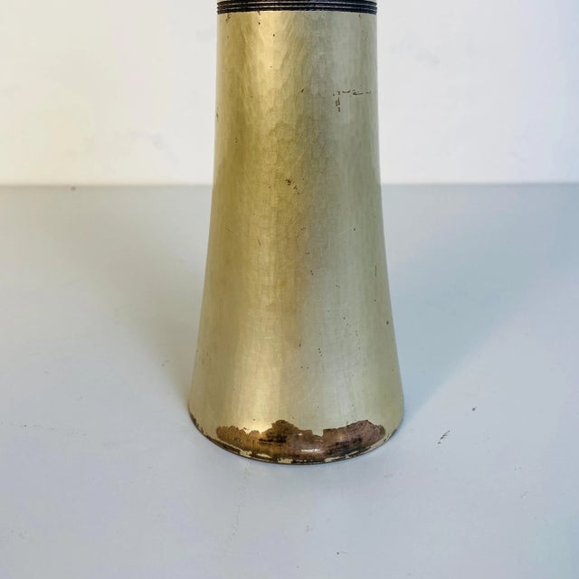 Mid-Century Italian Modern Metal Centerpieces, 1970s, Set of 3 For Sale - Image 15 of 17