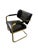 Black Pair of Industry West Jimmy Cooper Buffalo Leather Armchairs For Sale - Image 8 of 16