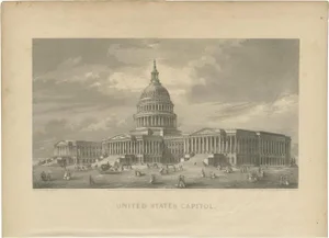 Johnson, United States Capitol, 1872, Paper