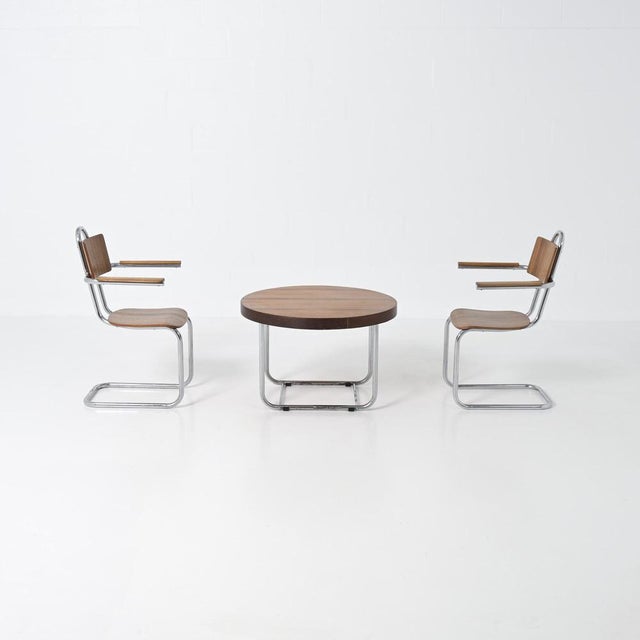 Coffee Table by Joseph Diongre for Flagey, 1938 For Sale - Image 4 of 18