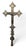Metal 17th Century Italian Processional Cross in Bronze For Sale - Image 7 of 16