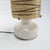 Beige Vintage Ceramic, Resin and Fiberglass Lamp from Accolay For Sale - Image 8 of 9