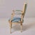 Late 18th Century European Neoclassical Painted & Parcel-Gilt Armchair For Sale - Image 10 of 12