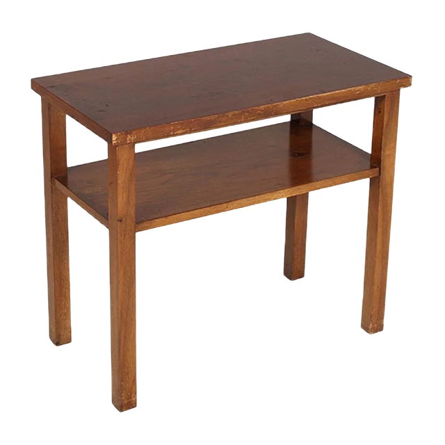 Art Deco Walnut Coffee Table, 1920s For Sale