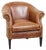 Brown Leather Club Chair For Sale