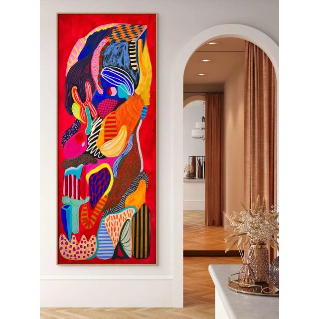 Acrylic on canvas Edition: Unique, Unframed. This artwork will be shipped rolled in a dent-resistant tube. This method is...