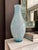1970s Italian Murano-Style Handblown Blue Art Glass Vase With Gold and Silver Flecks, 21" For Sale - Image 18 of 18
