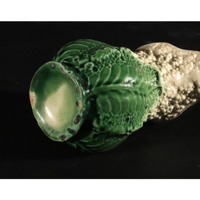 Rare 18th-Century Staffordshire Creamware Cauliflower Creamer Jug This charming and historically significant creamer jug...