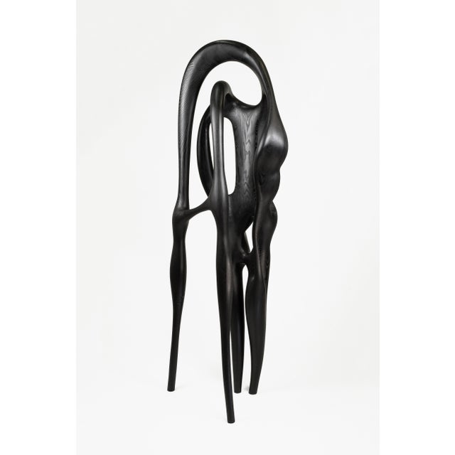 Wood Drift Sculpture No 2 by Maxime Goléo For Sale - Image 7 of 14