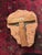 Ceramic 1980s Darryl Starr Half Face Clay Sculpture | Contemporary Ceramic Wall Sculpture [Pb] For Sale - Image 7 of 8