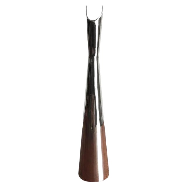 Cardinale Vase in Silver Metal by Lino Sabattini for Christofle, 1956 For Sale
