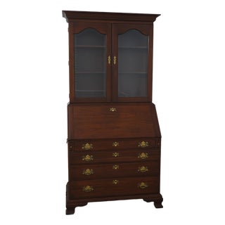 Henkel Harris Virginia Galleries Cherry Secretary Desk For Sale