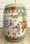 Mid-20th C. Chinese Famille Verte Hand-Painted Ceramic Garden Stool/Side Table For Sale - Image 9 of 13