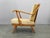 Vintage Prototype Oak Lounge Chair with Label, 1950s For Sale - Image 4 of 13
