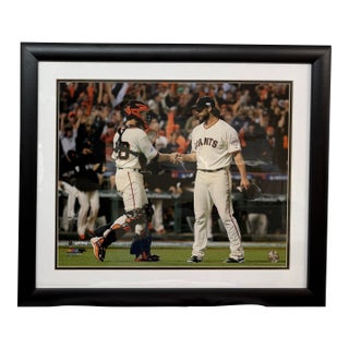 MLB World Series Matt Cain's Perfect Day Photograph Print, Framed For Sale