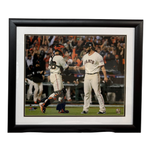 MLB World Series Matt Cain's Perfect Day Photograph Print, Framed
