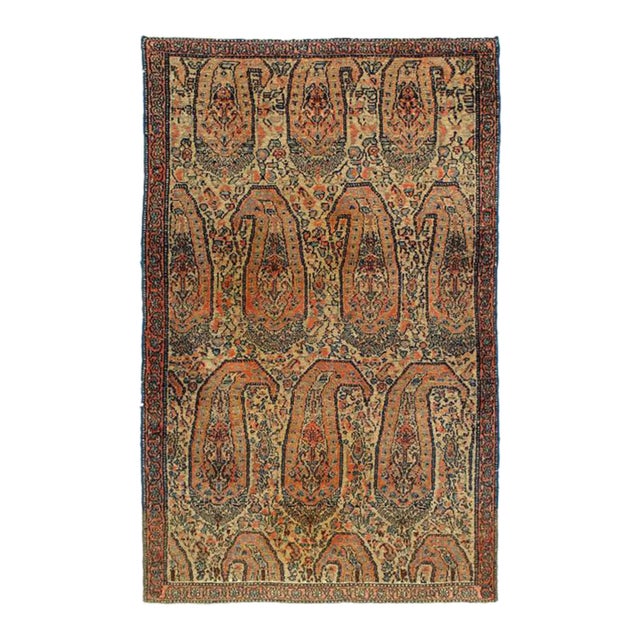 1900 - 1909 Persian Hand Knotted Antique Malayer For Sale