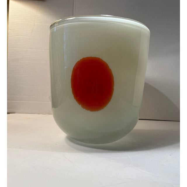 1990s Henry Dean Signed Massive Glass Vessel For Sale - Image 5 of 9