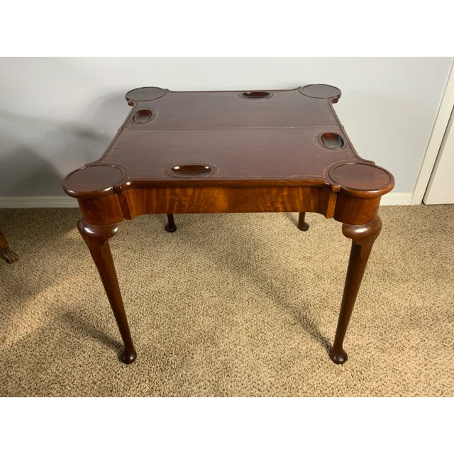 George 11 Concertina Card Table For Sale In Tampa - Image 6 of 17