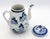 Chinese Mid-19th Century Chinese Blue Canton Covered Coffee Pot For Sale - Image 3 of 5